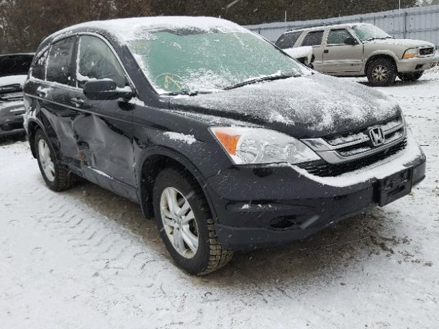 5J6RE4H52AL800731 - 2010 HONDA CR-V EX BLACK photo 1