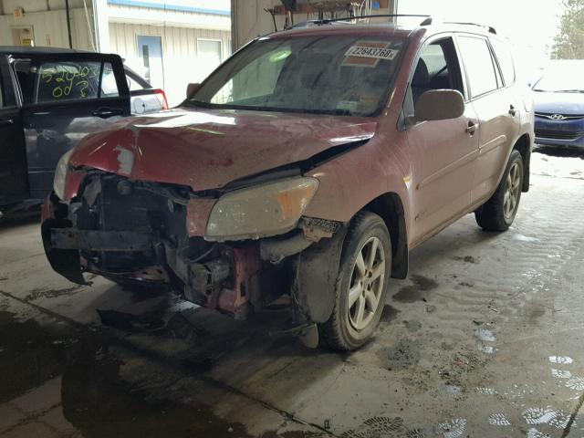 JTMBK31V776027430 - 2007 TOYOTA RAV4 LIMIT RED photo 2