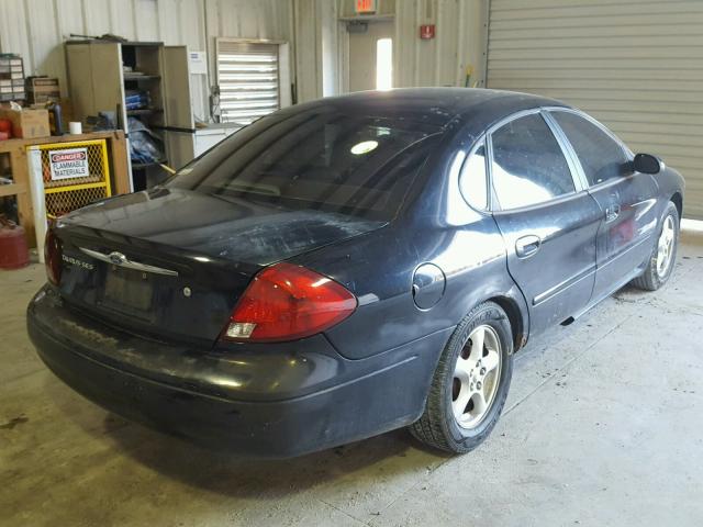 1FAFP55213A168621 - 2003 FORD TAURUS SES BLACK photo 4