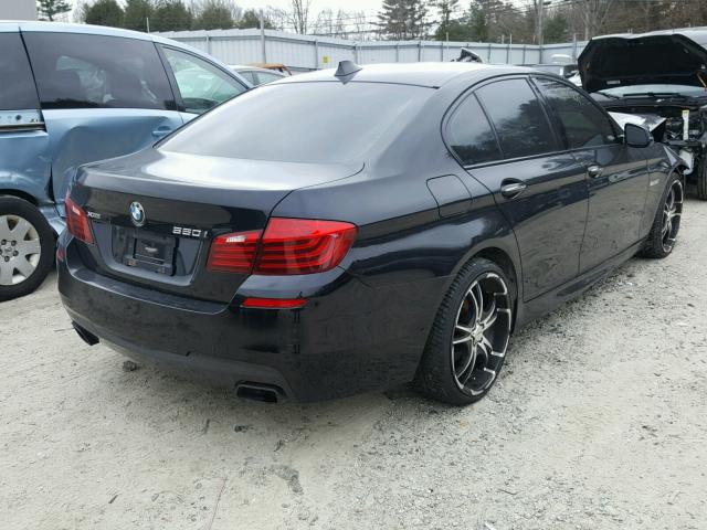 WBAKP9C56ED693542 - 2014 BMW 550 XI BLACK photo 4