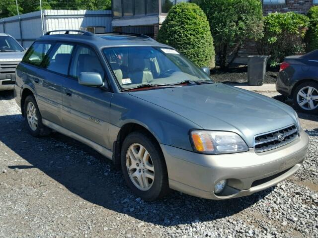 4S3BH686817610931 - 2001 SUBARU LEGACY OUT TEAL photo 1