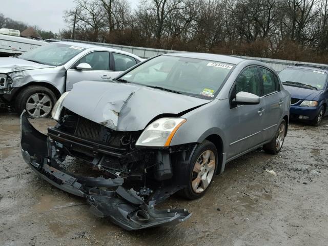 3N1AB61E78L616002 - 2008 NISSAN SENTRA 2.0 GRAY photo 2