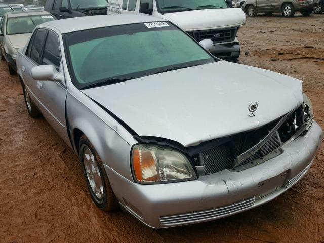 1G6KD54Y82U256475 - 2002 CADILLAC DEVILLE SILVER photo 1