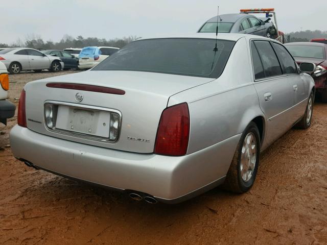 1G6KD54Y82U256475 - 2002 CADILLAC DEVILLE SILVER photo 4