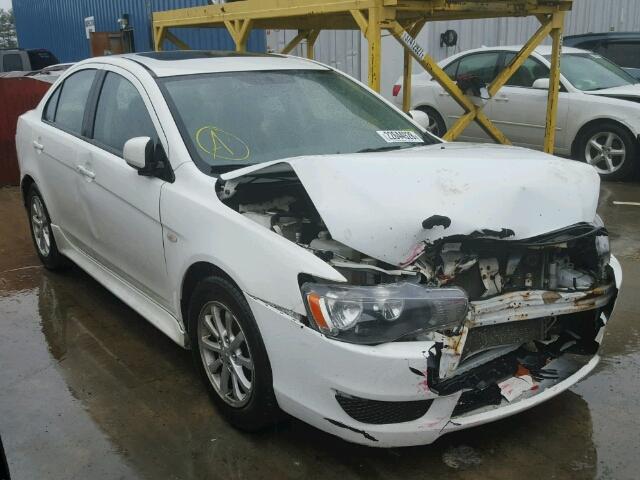 JA32U2FUXBU001203 - 2011 MITSUBISHI LANCER ES/ WHITE photo 1