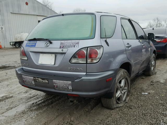 JTJHF10UX20242465 - 2002 LEXUS RX 300 GRAY photo 4