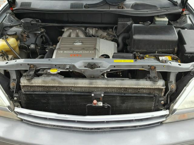 JTJHF10UX20242465 - 2002 LEXUS RX 300 GRAY photo 7