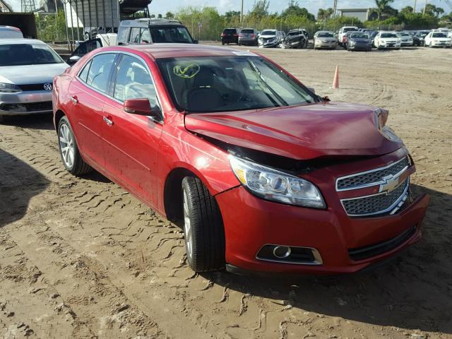 1G11H5SA1DF245241 - 2013 CHEVROLET MALIBU LTZ RED photo 1