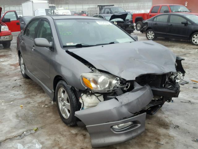 2T1BR32E58C931233 - 2008 TOYOTA COROLLA CE GRAY photo 1