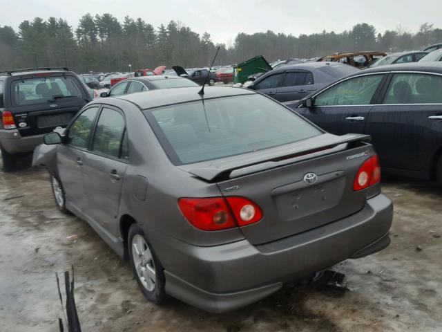 2T1BR32E58C931233 - 2008 TOYOTA COROLLA CE GRAY photo 3