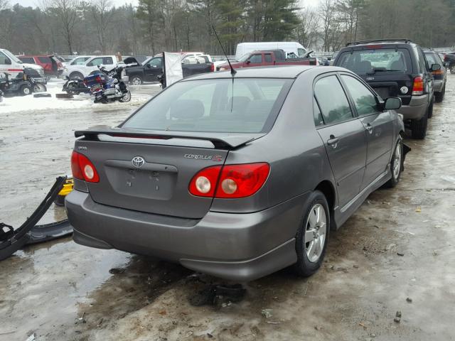 2T1BR32E58C931233 - 2008 TOYOTA COROLLA CE GRAY photo 4