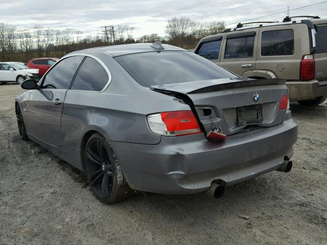 WBAWB73547P035434 - 2007 BMW 335 I GRAY photo 3