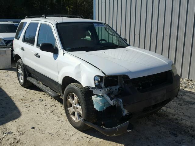 1FMCU03155KA92753 - 2005 FORD ESCAPE XLT WHITE photo 1