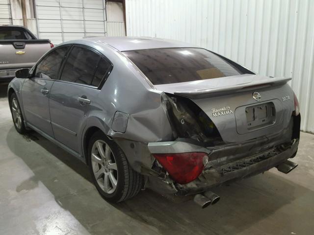 1N4BA41E77C838418 - 2007 NISSAN MAXIMA SE CHARCOAL photo 3