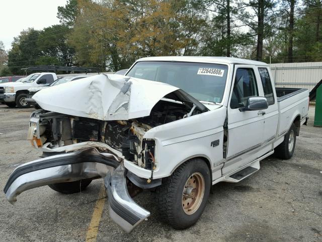 1FTEX15N3SKB96082 - 1995 FORD F150 WHITE photo 2