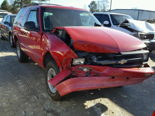 1GNCS18W6TK236867 - 1996 CHEVROLET BLAZER RED photo 1