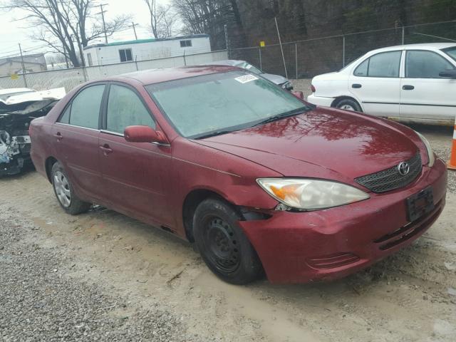 4T1BE32K52U014798 - 2002 TOYOTA CAMRY LE RED photo 1