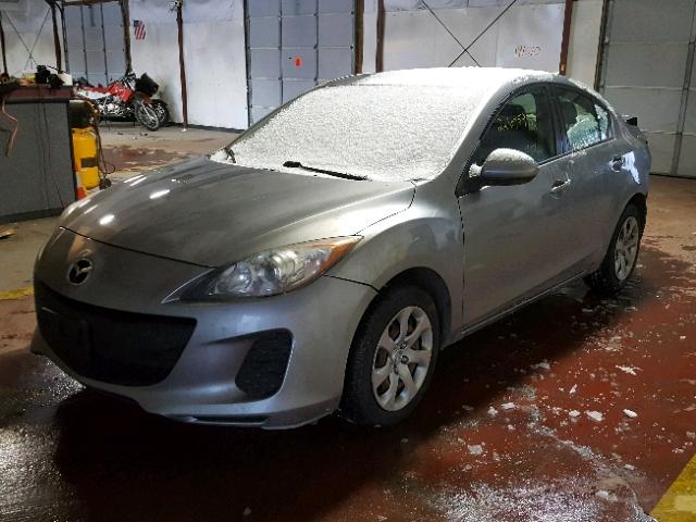 JM1BL1UG8C1508681 - 2012 MAZDA 3 I GRAY photo 2