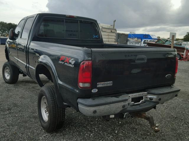 1FTSW21PX5EA49988 - 2005 FORD F250 SUPER BLACK photo 3