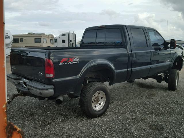 1FTSW21PX5EA49988 - 2005 FORD F250 SUPER BLACK photo 4