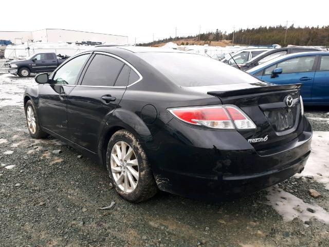 1YVHZ8BH0B5M06810 - 2011 MAZDA 6 I BLACK photo 3