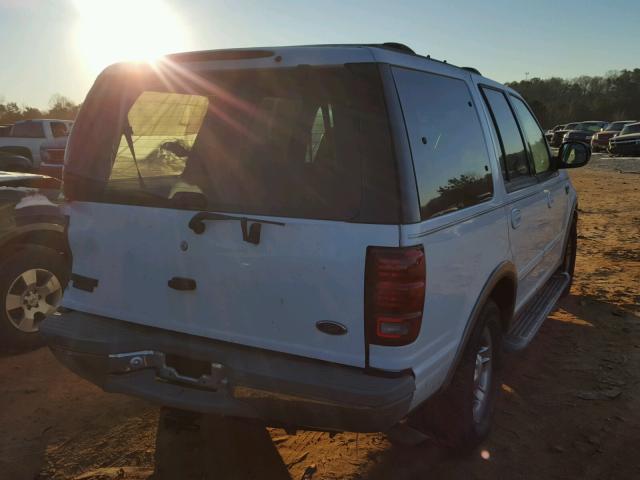 1FMRU17W71LB36231 - 2001 FORD EXPEDITION WHITE photo 4