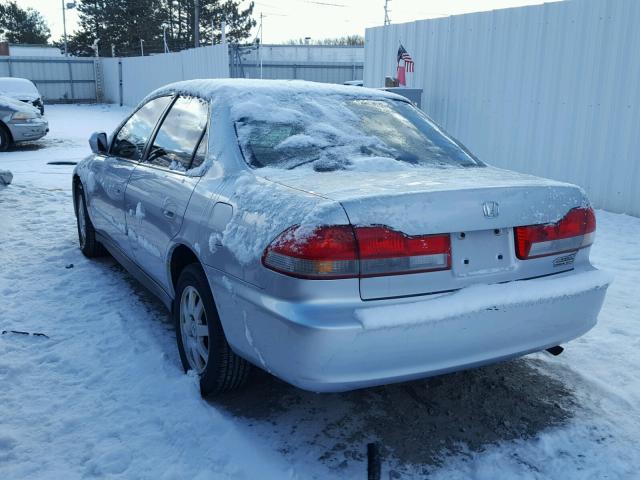 1HGCG66802A168325 - 2002 HONDA ACCORD EX SILVER photo 3