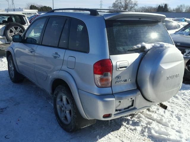 JTEHH20V326034030 - 2002 TOYOTA RAV4 SILVER photo 3