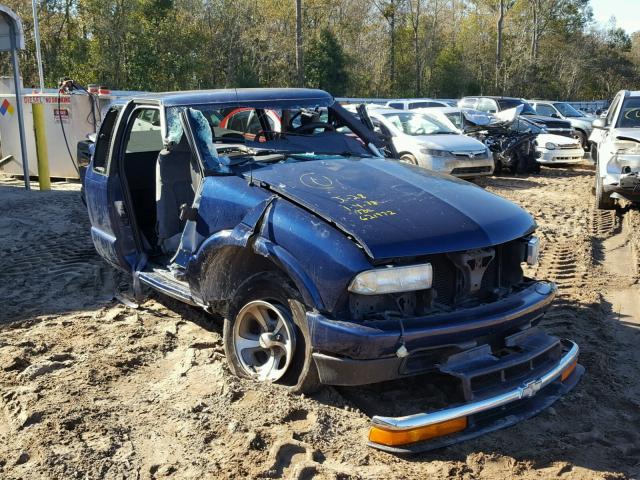 1GCCS19W228233466 - 2002 CHEVROLET S TRUCK S1 BLUE photo 1