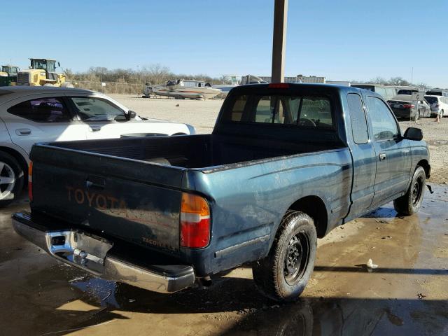 4TAVL52N4VZ288123 - 1997 TOYOTA TACOMA XTR BLUE photo 4