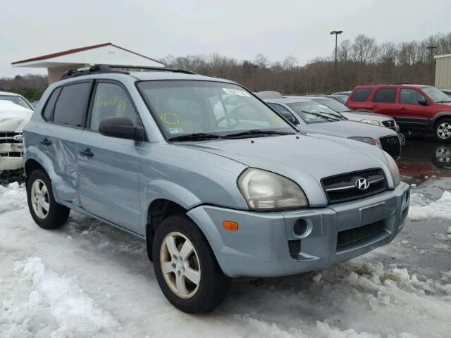 KM8JM12BX6U286871 - 2006 HYUNDAI TUCSON GL BLUE photo 1