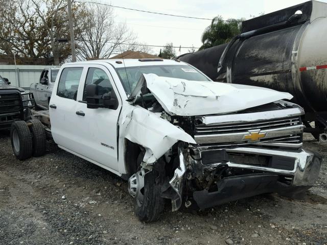 1GB4CYCG9FF537718 - 2015 CHEVROLET SILVERADO WHITE photo 1