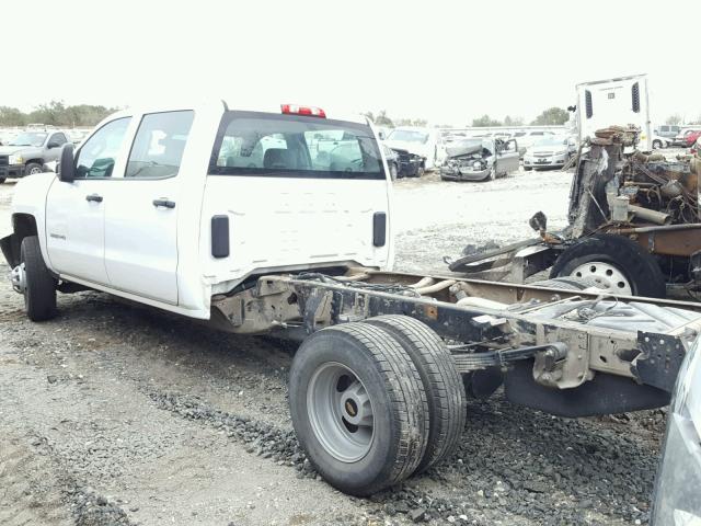 1GB4CYCG9FF537718 - 2015 CHEVROLET SILVERADO WHITE photo 3