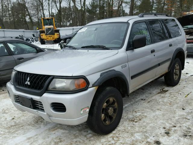 JA4MT21H63J005446 - 2003 MITSUBISHI MONTERO SP GRAY photo 2