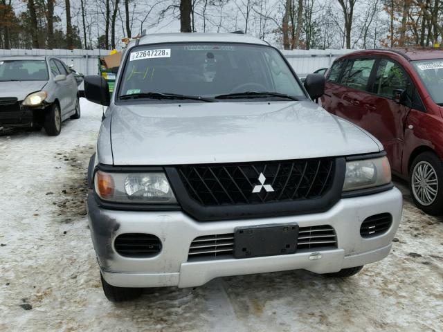 JA4MT21H63J005446 - 2003 MITSUBISHI MONTERO SP GRAY photo 9