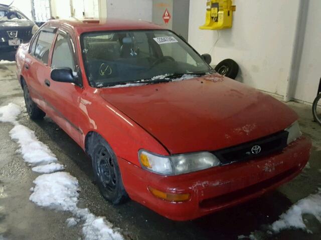 2T1BA02E0TC124200 - 1996 TOYOTA COROLLA RED photo 1