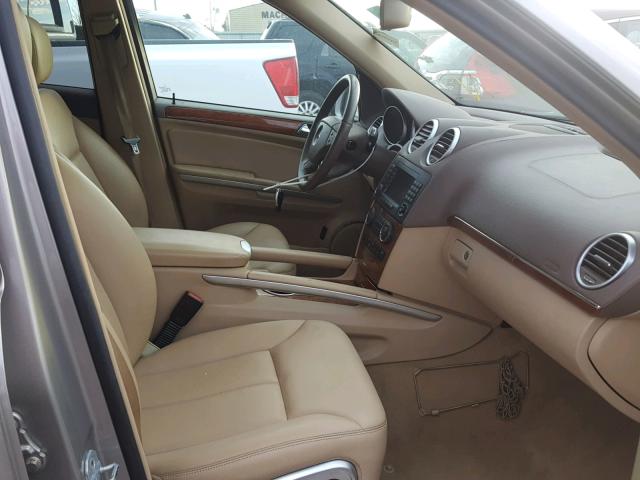 4JGBF71E88A390731 - 2008 MERCEDES-BENZ GL 450 4MA BEIGE photo 5