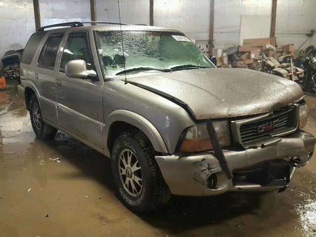 1GKDT13W4W2955156 - 1998 GMC ENVOY SILVER photo 1