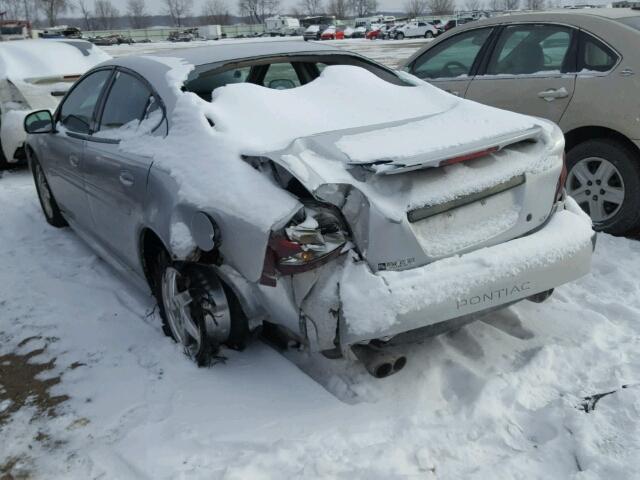 2G2WS522641219429 - 2004 PONTIAC GRAND PRIX Gümüş foto 3