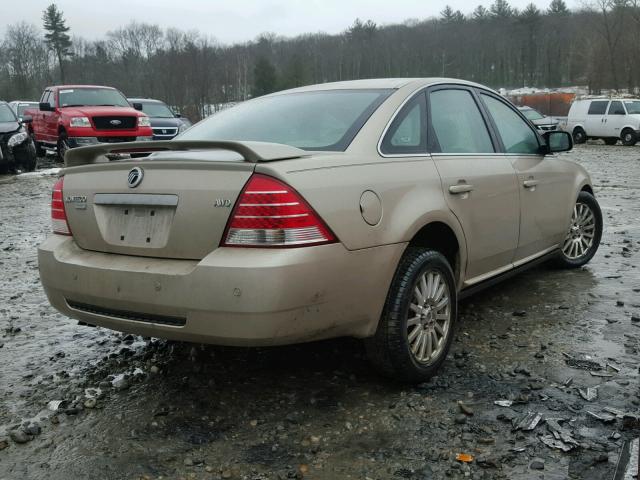 1MEHM43146G616804 - 2006 MERCURY MONTEGO PR GOLD photo 4