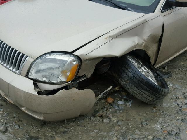 1MEHM43146G616804 - 2006 MERCURY MONTEGO PR 金色 照片 9