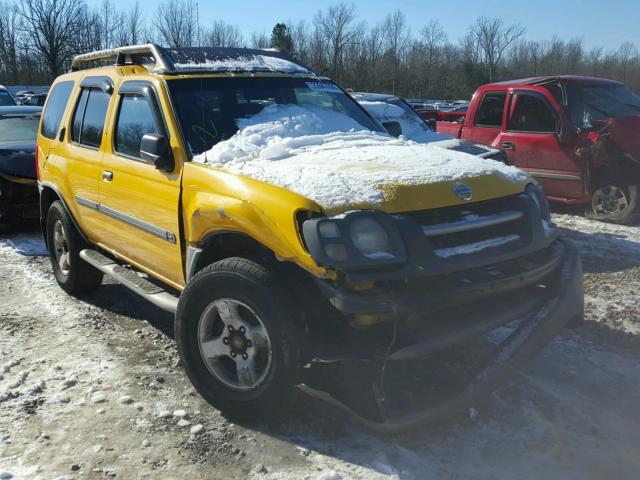 5N1ED28T44C669859 - 2004 NISSAN XTERRA XE YELLOW photo 1