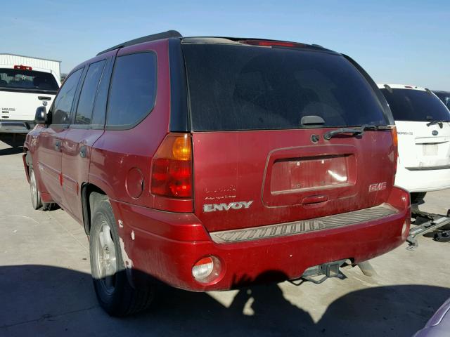 1GKDS13S742338377 - 2004 GMC ENVOY MAROON photo 3