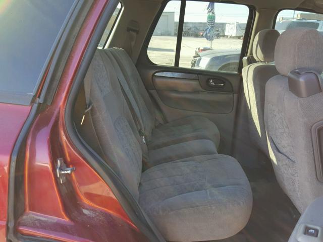 1GKDS13S742338377 - 2004 GMC ENVOY MAROON photo 6