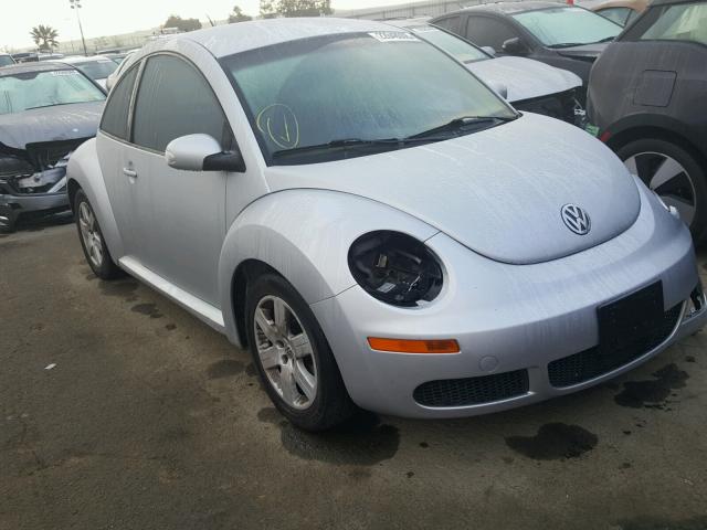 3VWPW31C87M512407 - 2007 VOLKSWAGEN NEW BEETLE SILVER photo 1