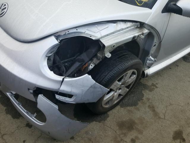 3VWPW31C87M512407 - 2007 VOLKSWAGEN NEW BEETLE 银色 照片 9