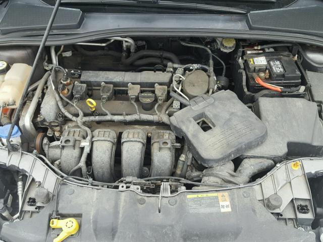 1FAHP3K21CL171556 - 2012 FORD FOCUS SE GRAY photo 7