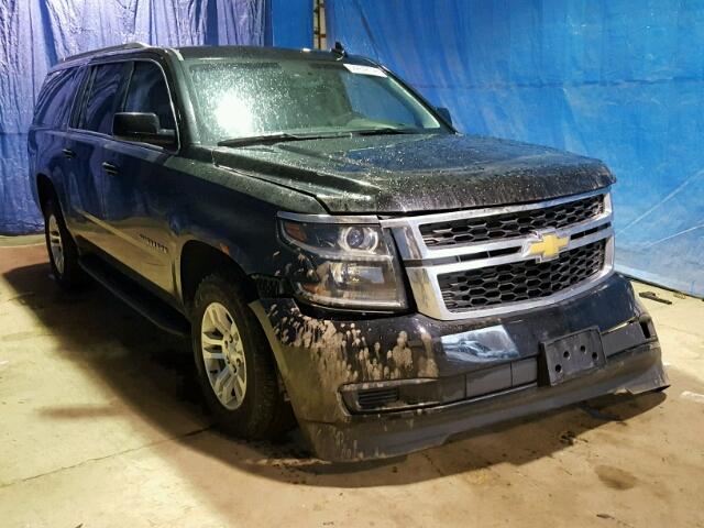 1GNSKHKC5HR186061 - 2017 CHEVROLET SUBURBAN K BLACK photo 1