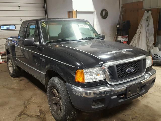 1FTYR15E54PA46729 - 2004 FORD RANGER SUP BLACK photo 1