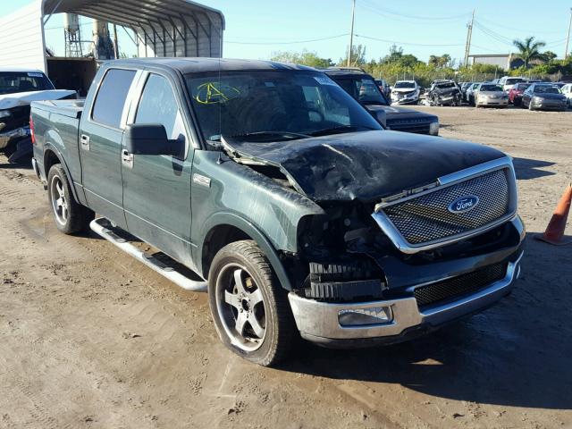 1FTPW12544KD71569 - 2004 FORD F150 SUPER GREEN photo 1